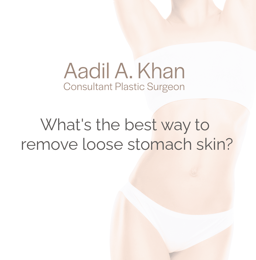 remove loose stomach skin